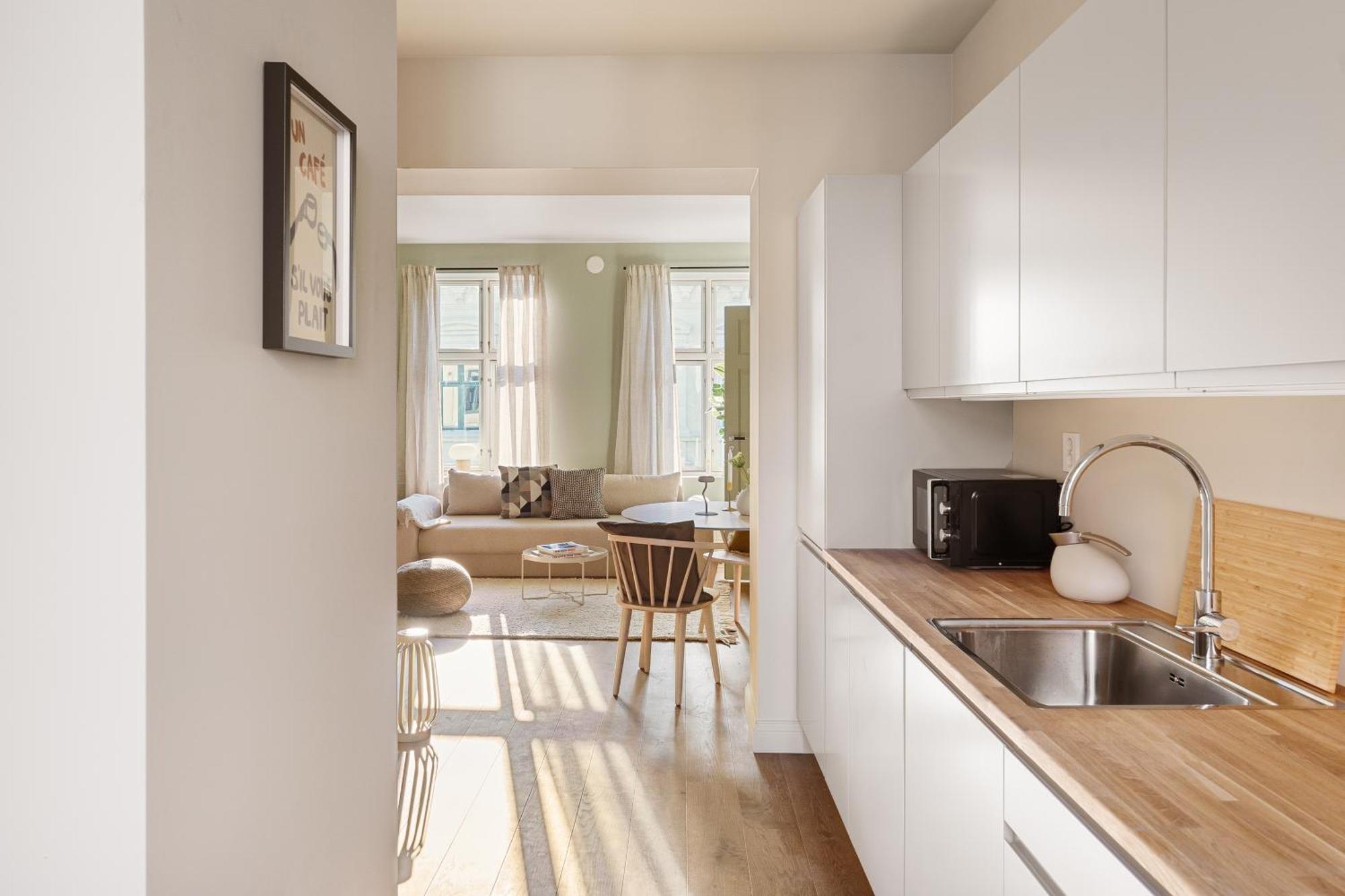 Dinbnb Apartments Gruenerlokka I 2-Bedroom With Double Queen Room & Balcony 오슬로 외부 사진