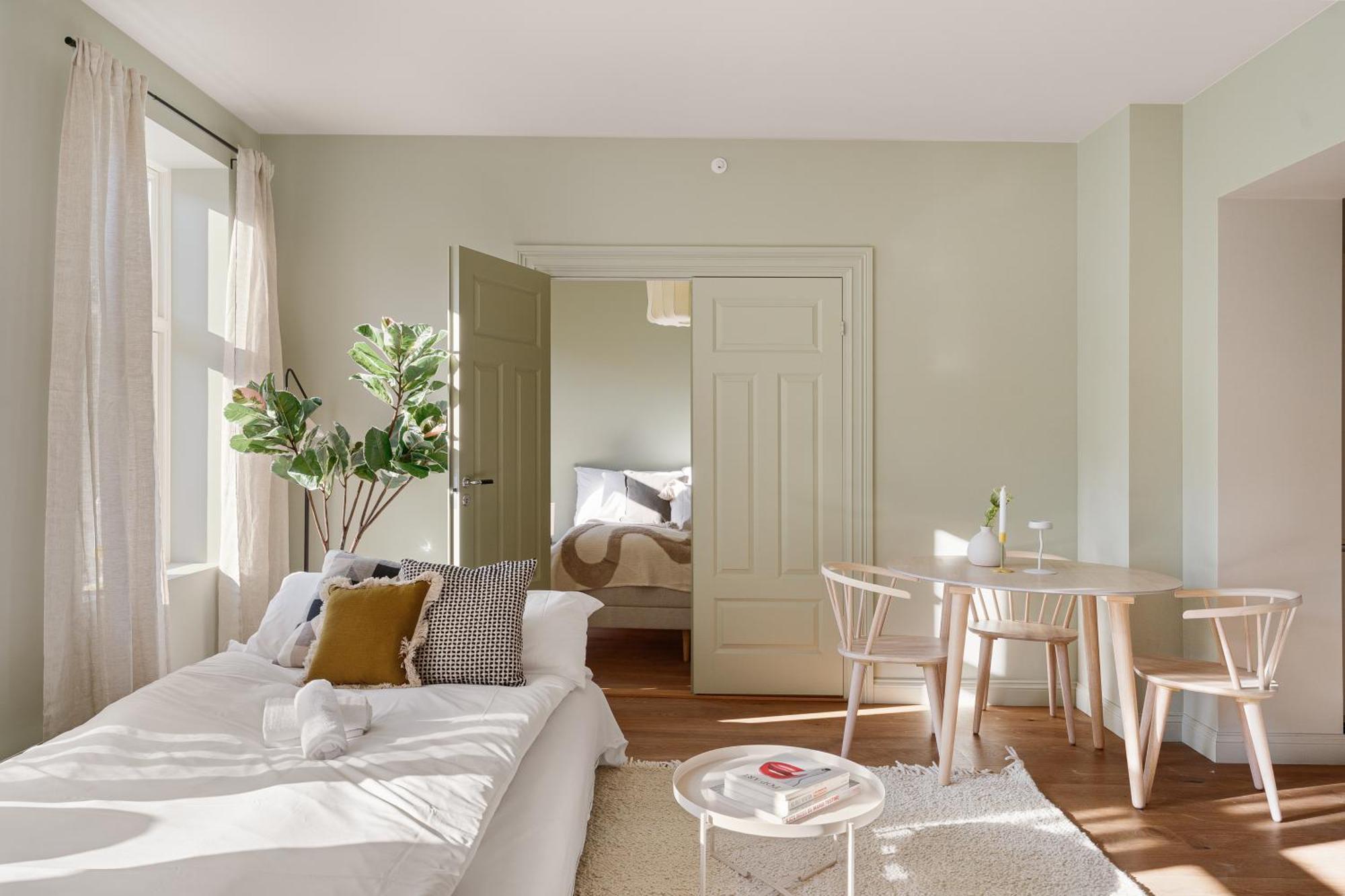 Dinbnb Apartments Gruenerlokka I 2-Bedroom With Double Queen Room & Balcony 오슬로 외부 사진